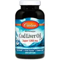Carlson Cod Liver Oil Super 1000 mg - 250 Soft Gels