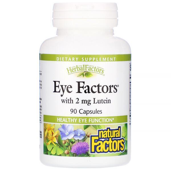 Natural Factors Eye Factors with 2 mg Lutein 90 Capsules