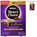 Nescafe Taster's Choice Instant Coffee - Colombian Medium Roast 64 Single Serve Packets