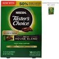 Nescafe Taster's Choice Instant Coffee - Decaf House Blend 64 Single Serve Packets