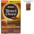 Nescafe Taster's Choice Instant Coffee - French Roast, 5 Single Serve Packets