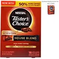 Nescafe Taster's Choice Instant Coffee - House Blend, 18 Single Serve Packets