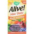 Nature's Way Alive Max3 Daily Multi-Vitamin No Added Iron Food Based Energizer 90 Tablets