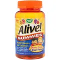 Nature's Way Alive! Gummies Multi-Vitamin for Children Cherry Orange & Grape Flavoured, 90 Gummies