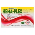 Nature's Plus Hema-Plex 85mg Elemental Iron 30 Sustained Release Tablets
