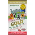 Nature's Plus Source of Life Animal Parade Gold Children's Chewable Multi-Vitamin & Mineral Supplement - Natural Cherry Flavour, 120 Animal Shaped Tablets