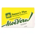Nature's Plus 100% Natural Vitamin Enriched Aloe Vera Soap 85g
