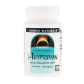 Source Naturals L-Tryptophan Mood Relaxation Sleep - 500mg, 60 Tablets