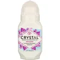 Crystal Body Deodorant, Mineral Deodorant Roll-On, Unscented , 2 x 66 ml