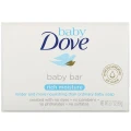 Dove, Baby Dove, Baby Bar Soap, Rich Moisture, 1 x 90 g