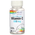Solaray Vitamin C, Time Release, 500mg, 100 VegCaps *Clearance Sale (best before 10/23)