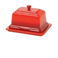 CHASSEUR 19297 Butter Dish - Red