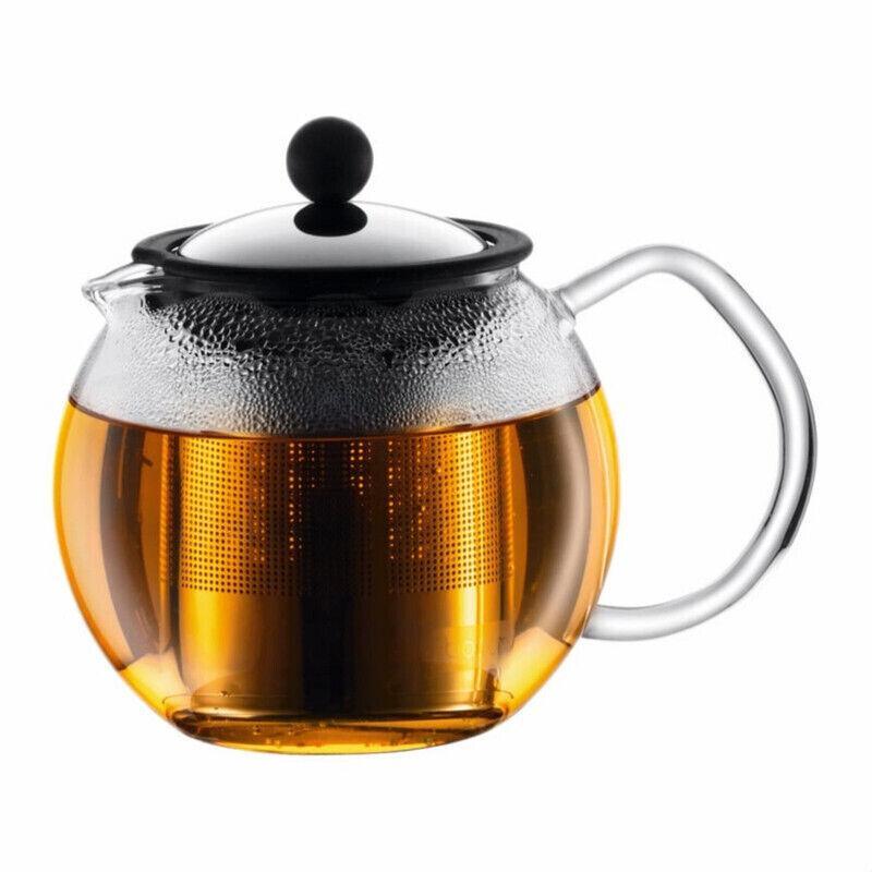 Bodum 1807-16 Assam Tea Press with Stainless Steel Filter, 0.5L Clear