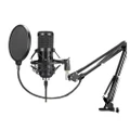 Audio Podcast/Broadcast Recording USB Condenser Cardioid Microphone/Filter/Clamp
