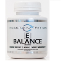 Reset Nutrition E Balance Hormone Support Mood Estrogen Test & Weight Management with DIM Laxogenin 30 Serves