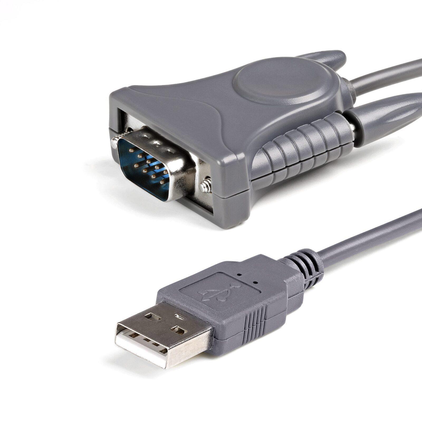 Star Tech USB to RS232 DB9/DB25 Serial Adapter Cable Cord for Notebook/Computer