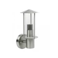 Stainless Steel Exterior Wall Light G9 in Silver Superlux Lighting - LG8072-SS