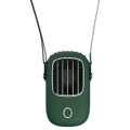 Retro Usb Mini Handheld Zhihua Hanging Neck Fan Portable 3-speed Wind Speed Desktop Silent Fan with Sling