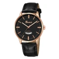 Men Luxury Geneva Fashion Leather Band Ultra Thin Watches Men Classic Quartz Men's Date Wrist Watch