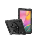 360 Rotation Hand Strap&Kickstand Silicone Tablet Case for Samsung Galaxy Tab A 10.1 Case 2019 SM T510 T515 Protective Cover