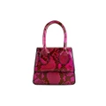 Fashion Serpentine PU Leather Shoulder Bags for Women Ladies Mini Simple Crossbody Bag Purses and Handbags Luxury Designer