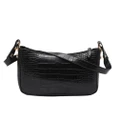 Fashion Crocodile Pattern Baguette Bags PU Leather Shoulder Bags for Women Elegant Design Luxury Hand Bag Female Travel