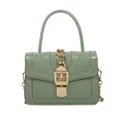 Female Alligator Pattern Clasp Shoulder Handbag Fashion PU Leather Messenger Bag Youth Ladies Simple Versatile Bag