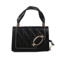 Fashion Lattice Pattern Women Shoulder Handbag Metal Buckle Female Portable Chain Crossbody Top-handle Bags