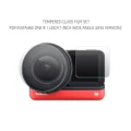 Sunnylife Tempered Glass Film Set for for Insta360 ONE R 1-Inch Wide Angle