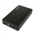 Simplecom SE325 Tool Free 3.5" SATA HDD to USB 3.0 Hard Drive Enclosure - Black Enclosure SE325-BLACK