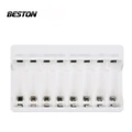 Beston 8-Slot Battery USB Charger for 1.2V AA AAA NiMh Rechargeable Battery