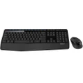 Logitech 920-006491 MK345 Wireless Keyboard & Mouse Combo Full Size 12 Media Key Long Battery Life Comfortable 1 Year