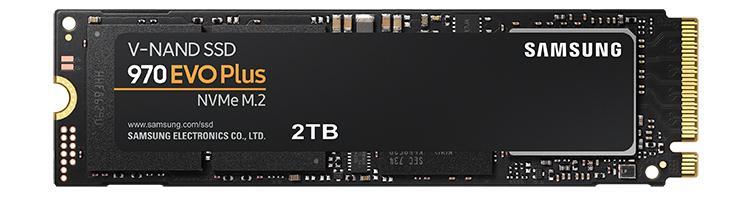 Samsung MZ-V7S2T0BW 970 EVO Plus 2TB NVMe 1.3 M.2 3-Bit V-NAND SSD Reads Speed: Up to 3500 MB/s & Write Speed: Up to 3300 MB/s 5 Years