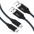 Strong Braided Micro USB Data Sync Charger Cable Cord Android Samsung S7 S6 Oppo