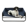 Charlie's High Walled Outdoor Trampoline Dog Bed Cot Blue (Small, Medium, Large)