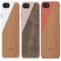 Native Union Clic Wooden iPhone 6 Plus / 6S Plus - Color: Coral/Cherry Wood