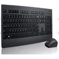 Lenovo 4X30H56796 Professional Wireless Keyboard and Mouse Combo Plug-and-Play 2.4GHz Wireless 3-Zone Keyboard Dedicated Media Keys Dedicated Fu