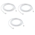 Apple 1m Lightning to USB-C Cable - 3 Pack