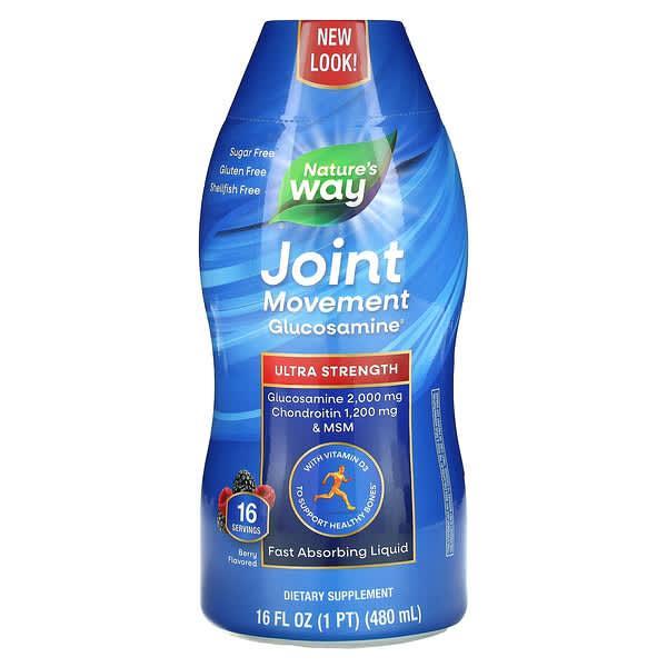 Nature's Way Joint Movement Liquid Glucosamine Extra Strength - Berry Flavour 480ml
