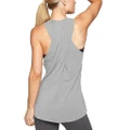 Workout Tops for Women Yoga Athletic Shirts Running Tank Tops Gym Workout Clothes Grey XL