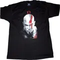 God Of War - Kratos & Omega Symbol - T-Shirt - Large