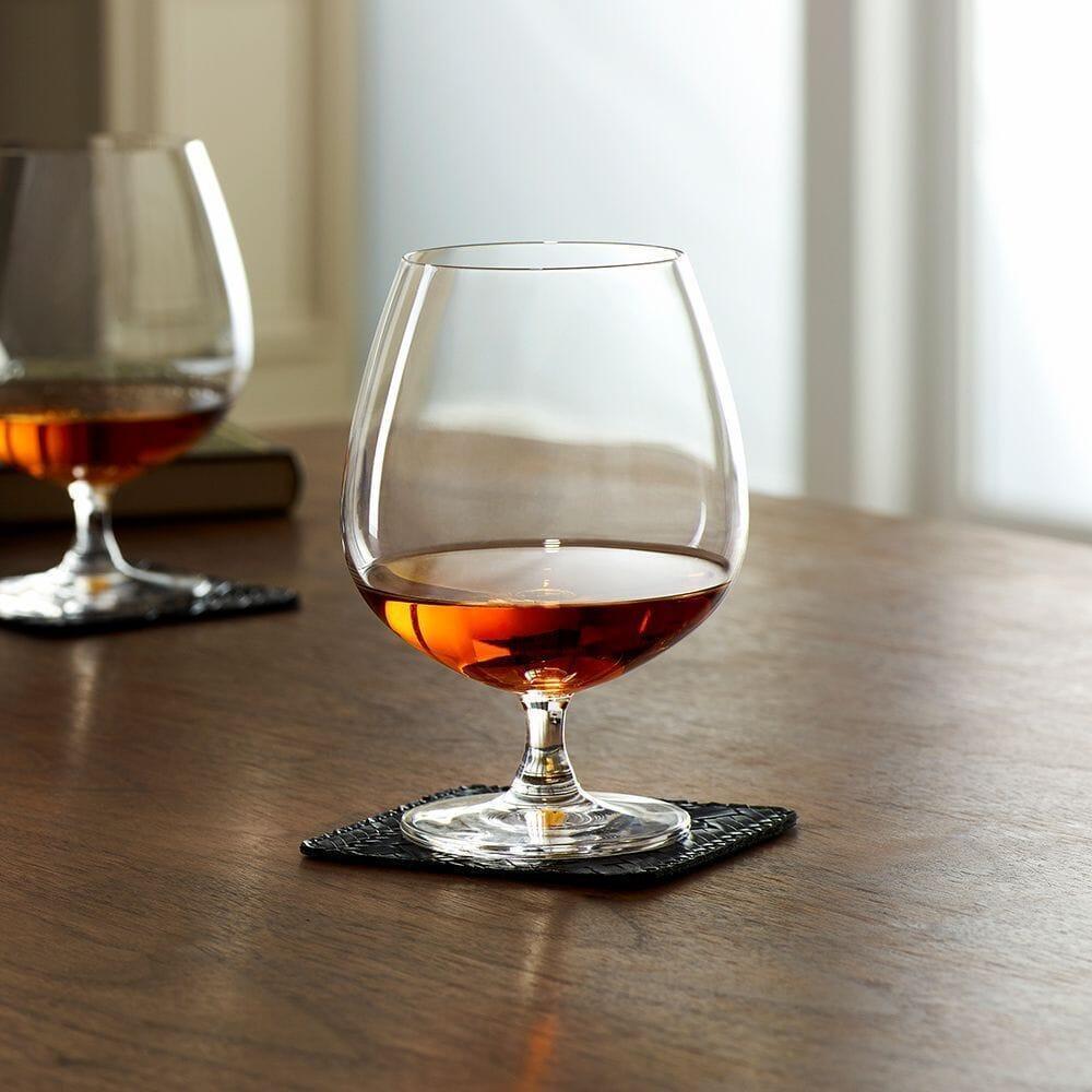 Dakota Cognac Goblet Glasses 625ml - Set of 4