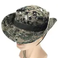 GoodGoods Boonie Wide Brim Military Sun Hat Camo Fishing Hiking Hats(Army Green Digital)