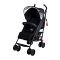 Bebe Care 107cm Mira DLX Stroller Pram Pushchair for Baby/Infant Toddler Black