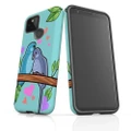 For Google Pixel 5 Case Armour Protective Cover Birds in Love
