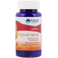 Trace Minerals Research Children's Feed My Brain - Fruit Punch Flavour, 60 Chewable Wafers