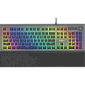 Philips SPK8624 USB Wired Mechanical Gaming Keyboard with Wrist Rest, RGB - Cyan / Blue Switch