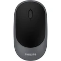 Philips SPK7314 (M314) Wireless Mouse, Ambidextrous, Quiet, Slim Optical Mouse - Grey