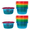 12PK The First Years Take & Toss Bowls Feeding Food Plastic Container Baby/Kids