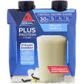 Atkins Plus Protein & Fiber Creamy Vanilla - 4 Shakes, 325ml each